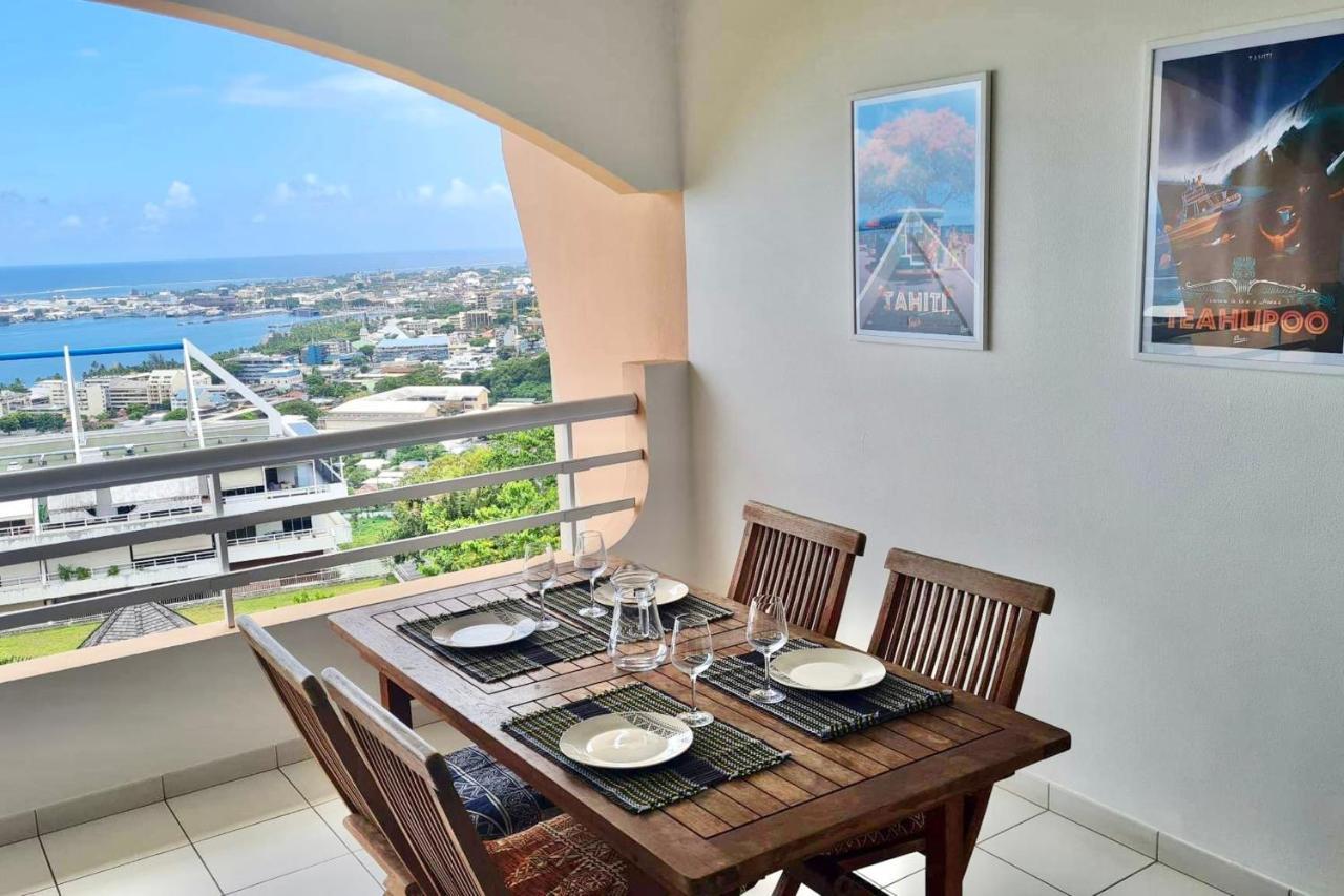 Appartement Hana Iti Breathtaking On The Ocean At The Entrance Of Papeete Papeete (Tahiti) Exterior foto